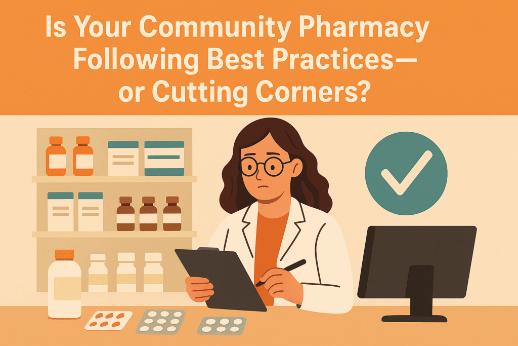 Is Your Community Pharmacy Following Best Practices or Cutting Corners? Is Your Community Pharmacy Following Best Practices—or Cutting Corners?