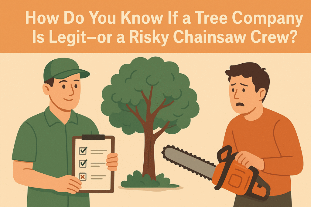 How Do You Know If a Tree Company Is Legit—or a Risky Chainsaw Crew?