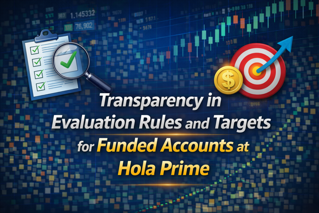 Transparency in Evaluation Rules and Targets for Funded Accounts at Hola Prime